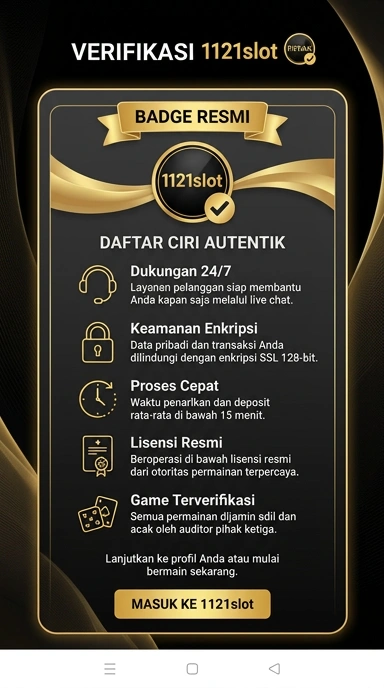 Halaman Resmi 1121slot untuk Pengguna Indonesia
