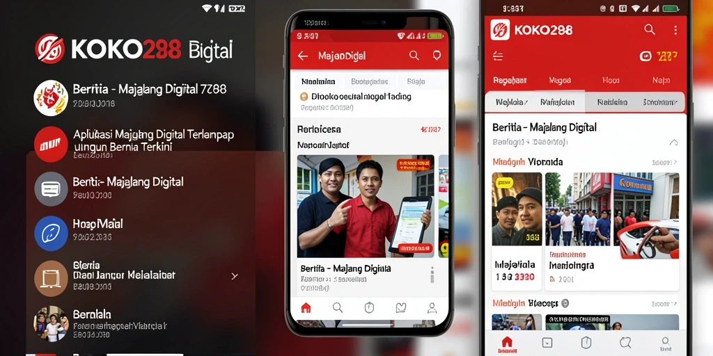 Antarmuka KOKO288 yang modern dan ramah pengguna.
