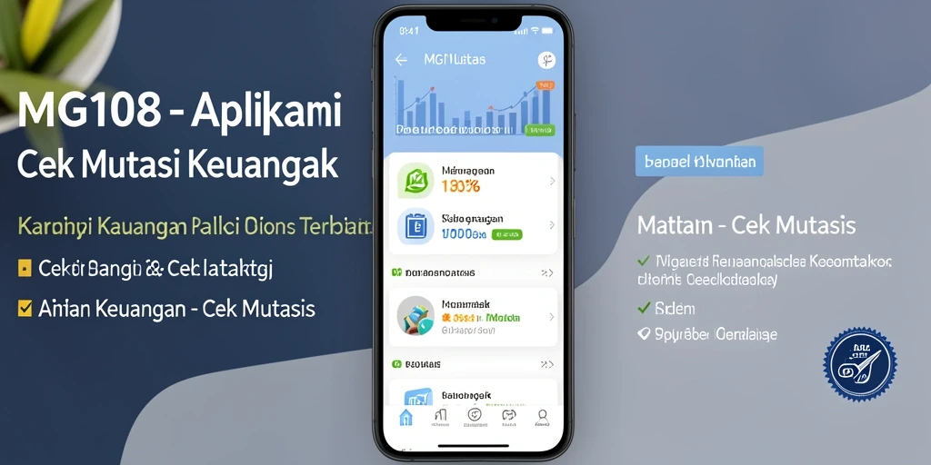Tampilan antarmuka MG108 yang intuitif untuk cek mutasi.