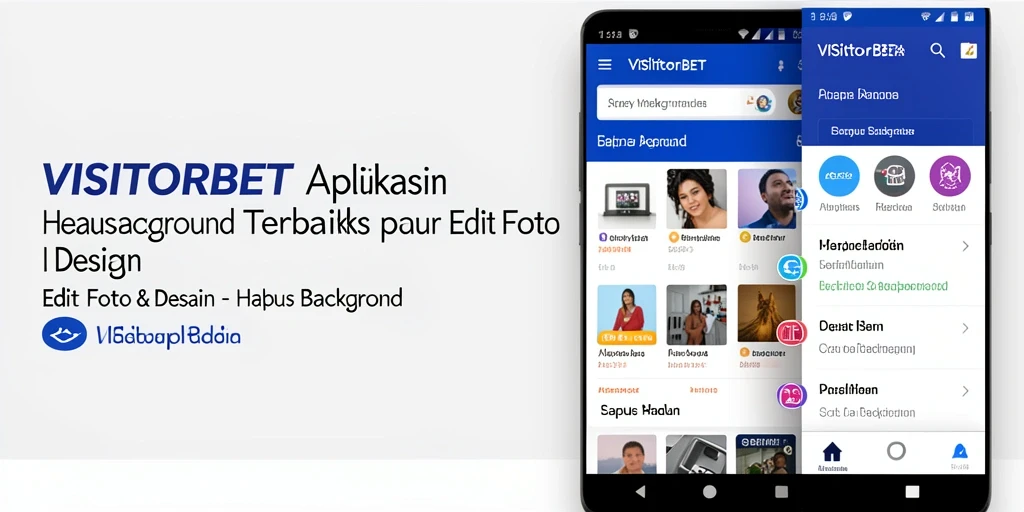 Tampilan antarmuka aplikasi VISITORBET untuk hapus background.